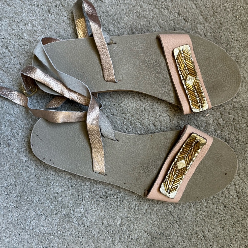 Sseko custom classic rue sandals size 9